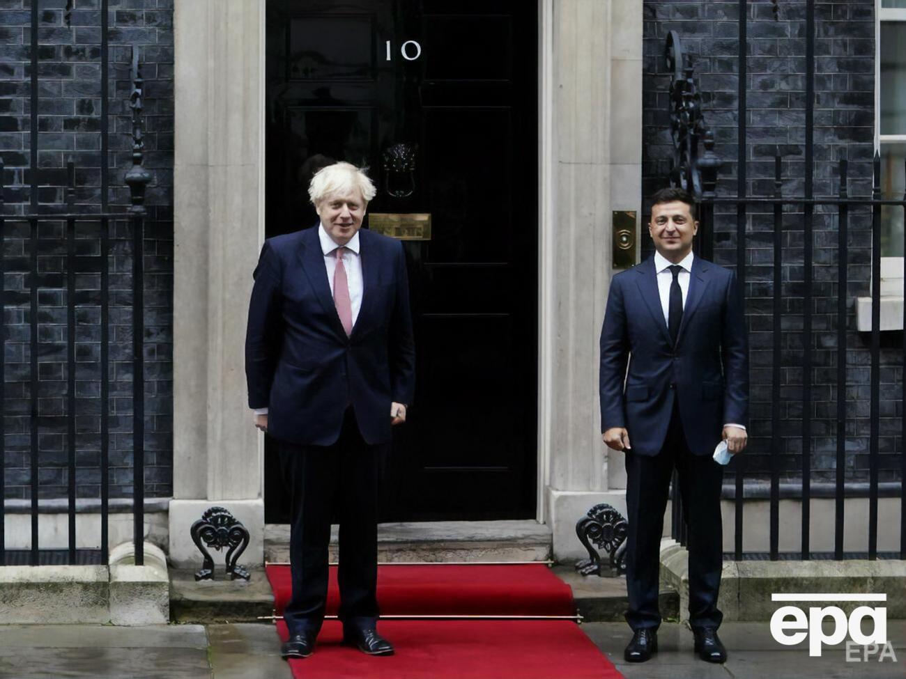 Зеленский пригласил Джонсона в Украину в 2022 году