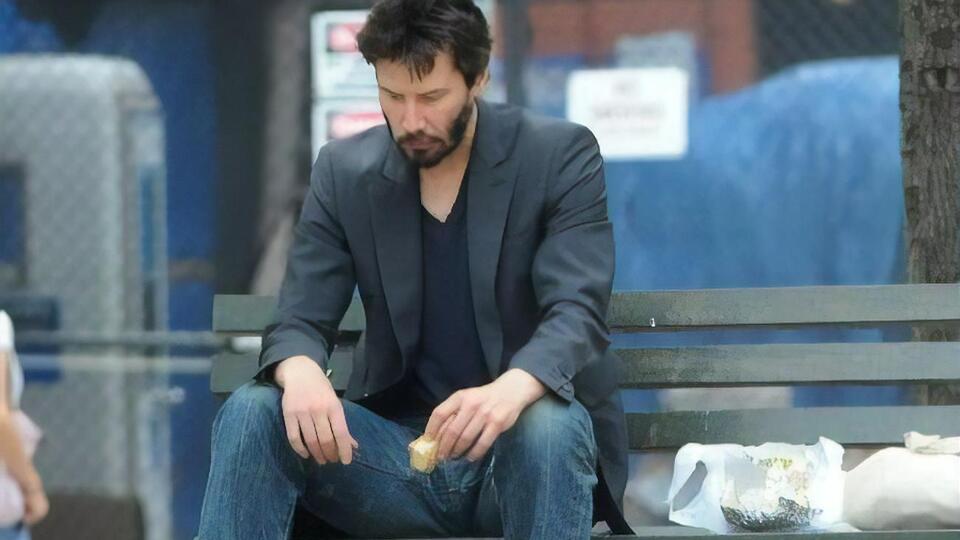 Рівз: Я був дуже голодним