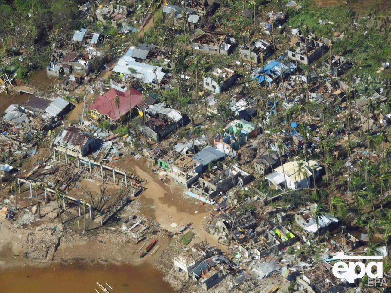 Тайфун обрушился на Филиппины 16 декабря