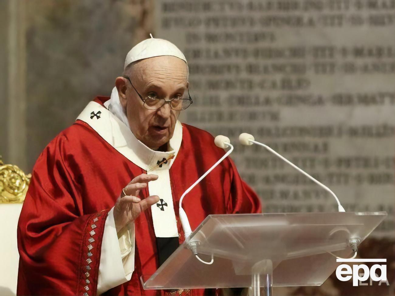 Дата приезда папы римского в Украину неизвестна