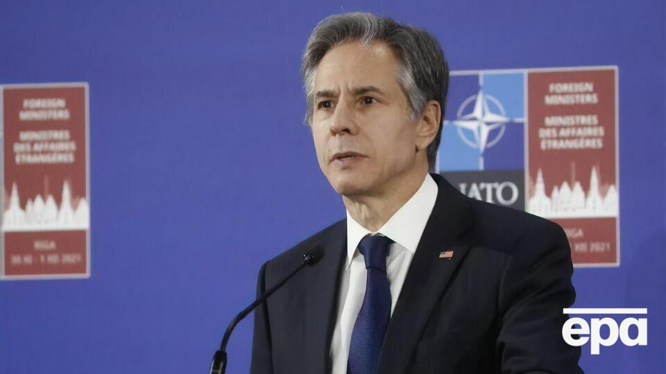 Блинкен о РФ: Они усилили дезинформацию, чтобы представить Украину агрессором, чтобы оправдать заранее спланированные военные действия