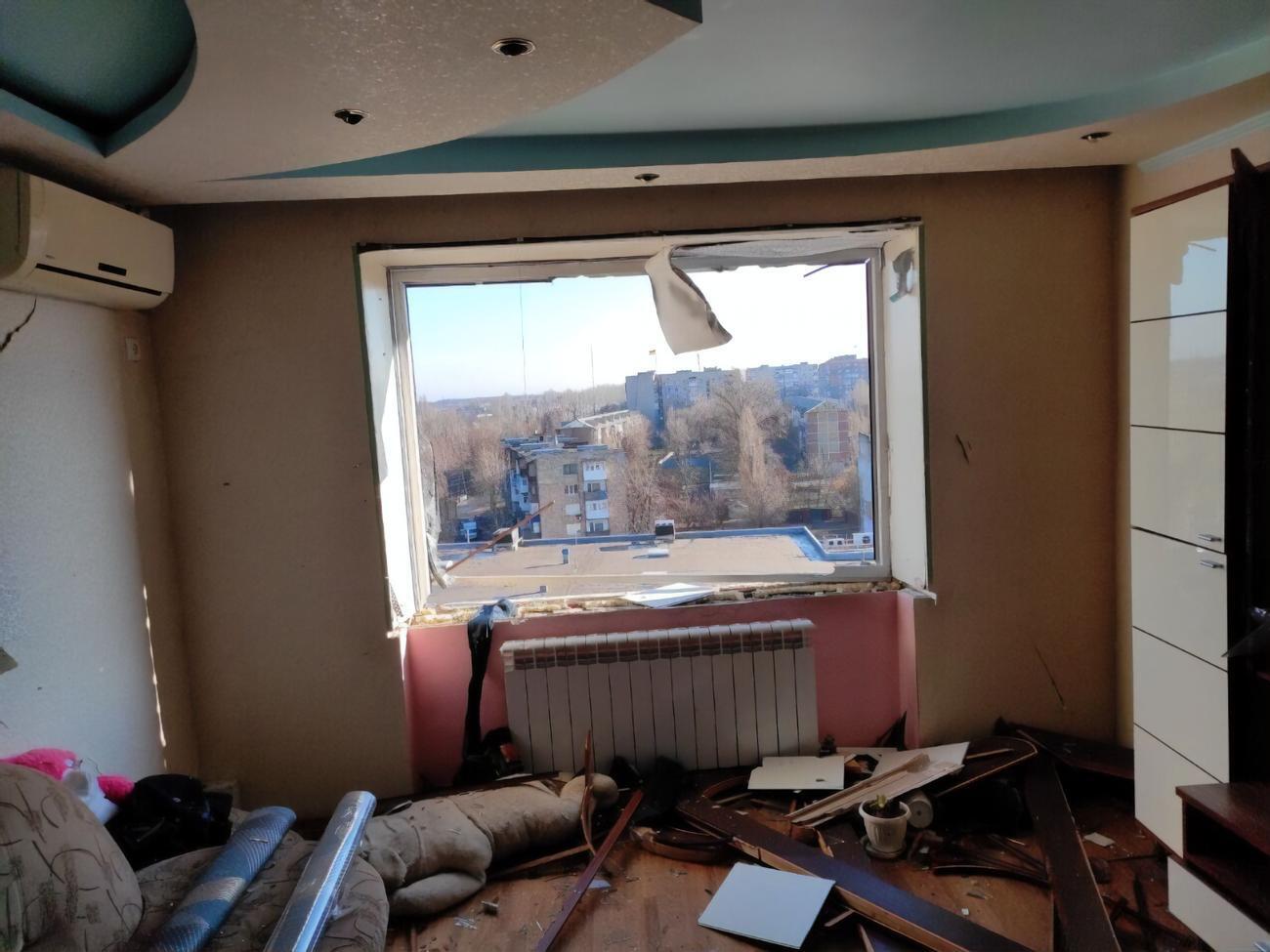 Взрыв случился на девятом этаже