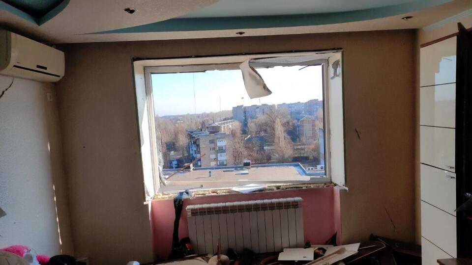 Взрыв случился на девятом этаже