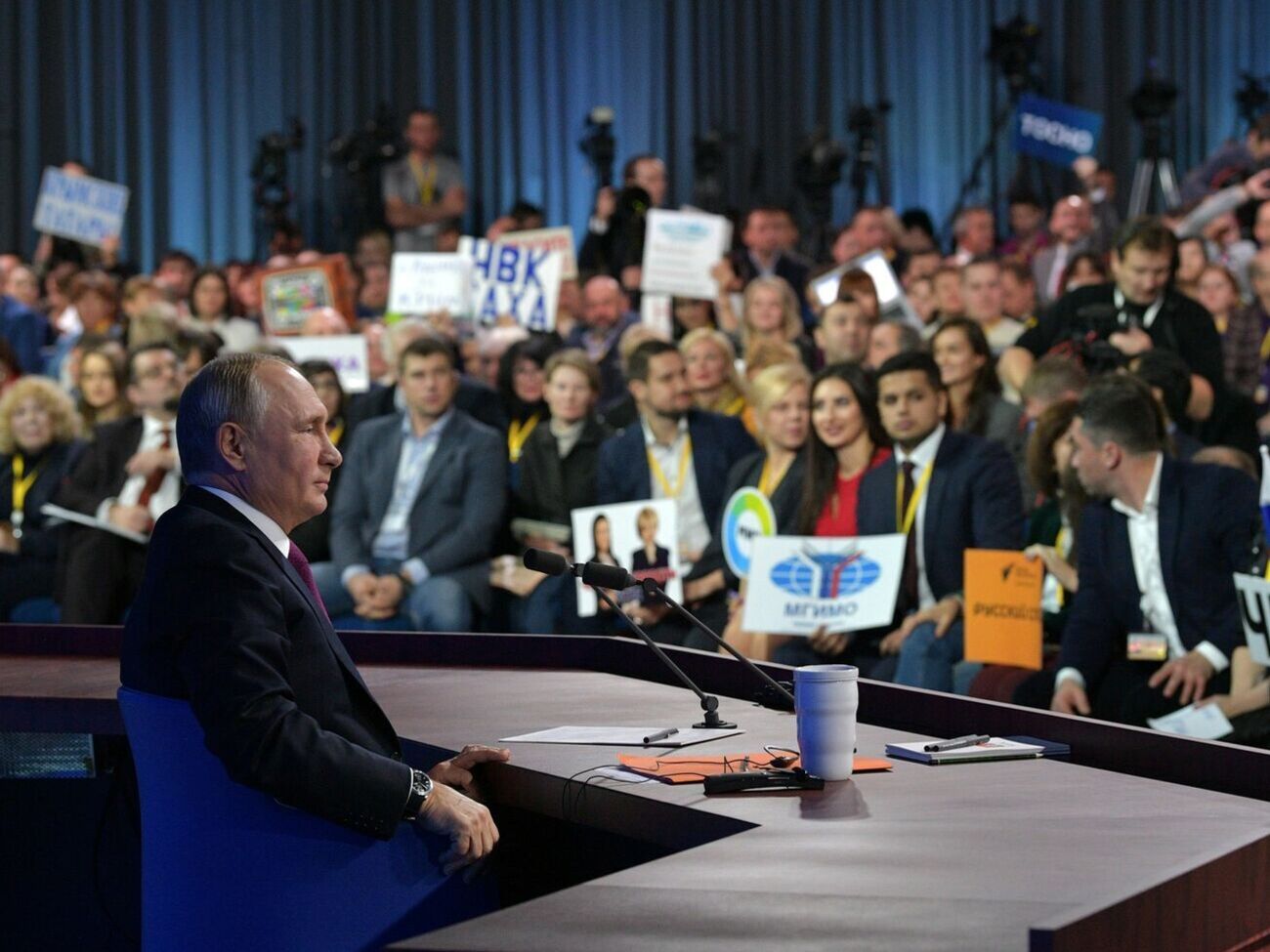 На пресконференції Путіна буде 500 журналістів