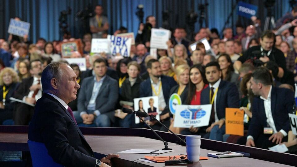 На пресс-конференции Путина будет 500 журналистов