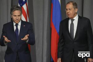 Блінкен дав Лаврову зрозуміти, що США та партнери введуть проти Росії нові санкції, якщо вона обере шлях ескалації