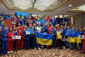В командном зачете на чемпионате сборная Украины заняла первое место