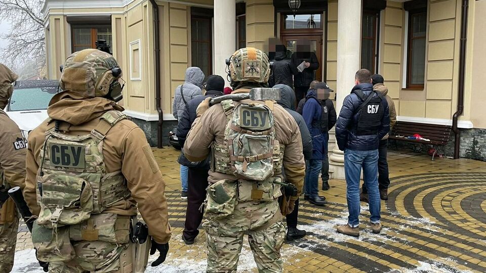СБУ провела 26 обшуків у місцях роботи та проживання фігурантів схеми