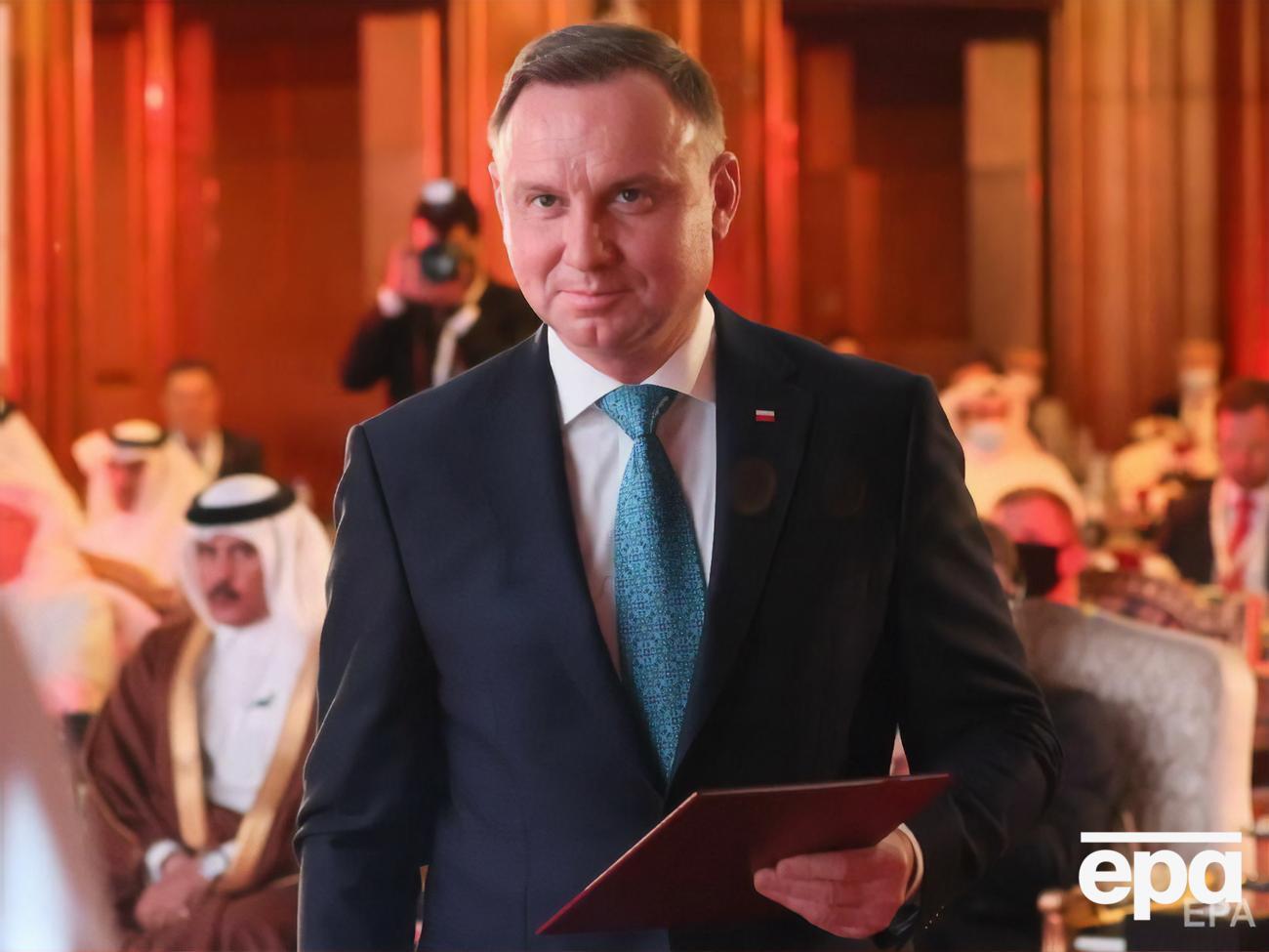 Дуда впевнений, що потрібно вимагати від Росії зробити крок назад