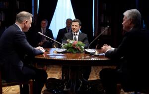 Саммит президентов Украины, Польши и Литвы прошел в Карпатах