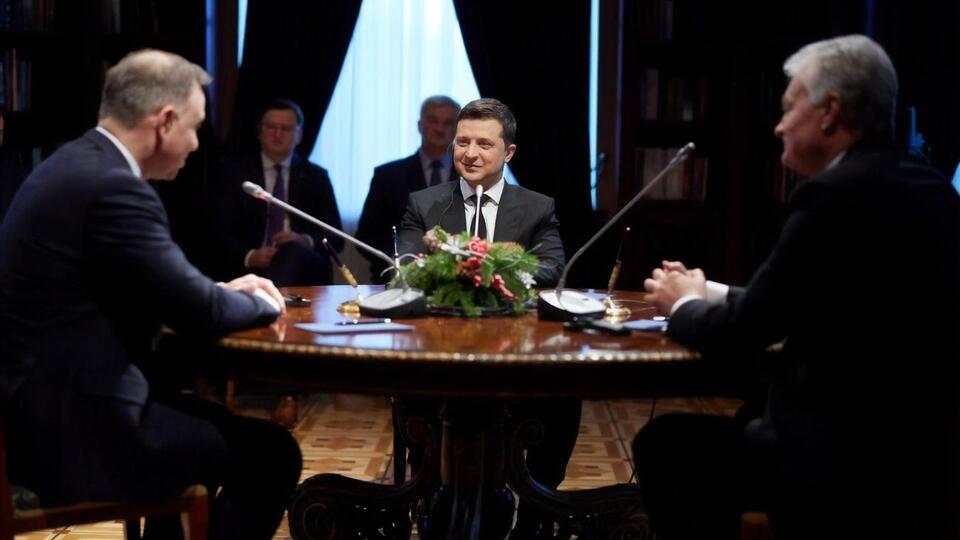 Саммит президентов Украины, Польши и Литвы прошел в Карпатах