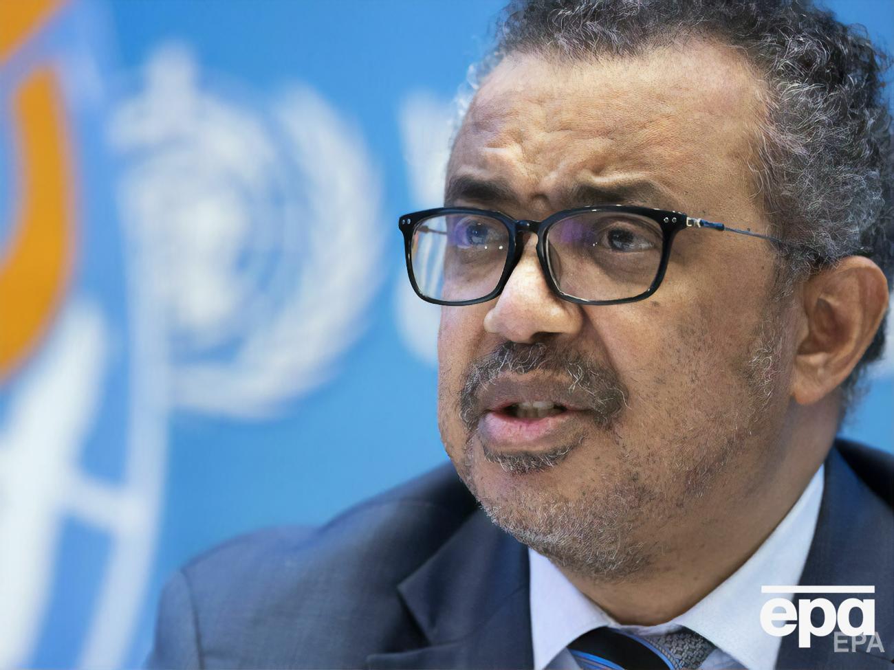 Гендиректор ВООЗ Гебреєсус закликав обмежити подорожі та масові збори на свята