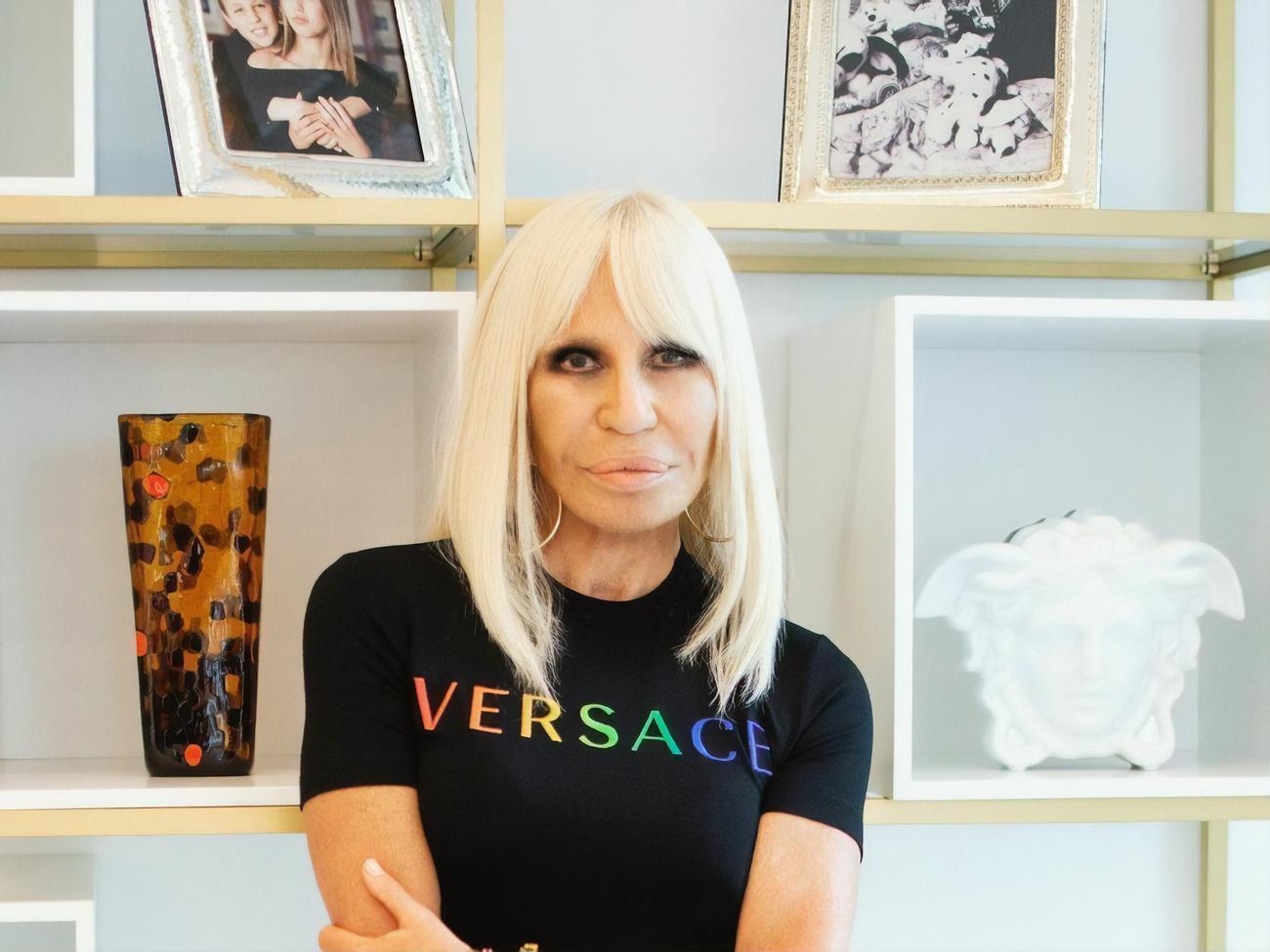 Донателла Версаче: 2021-й год был отлично представлен брендом Versace на красных дорожках