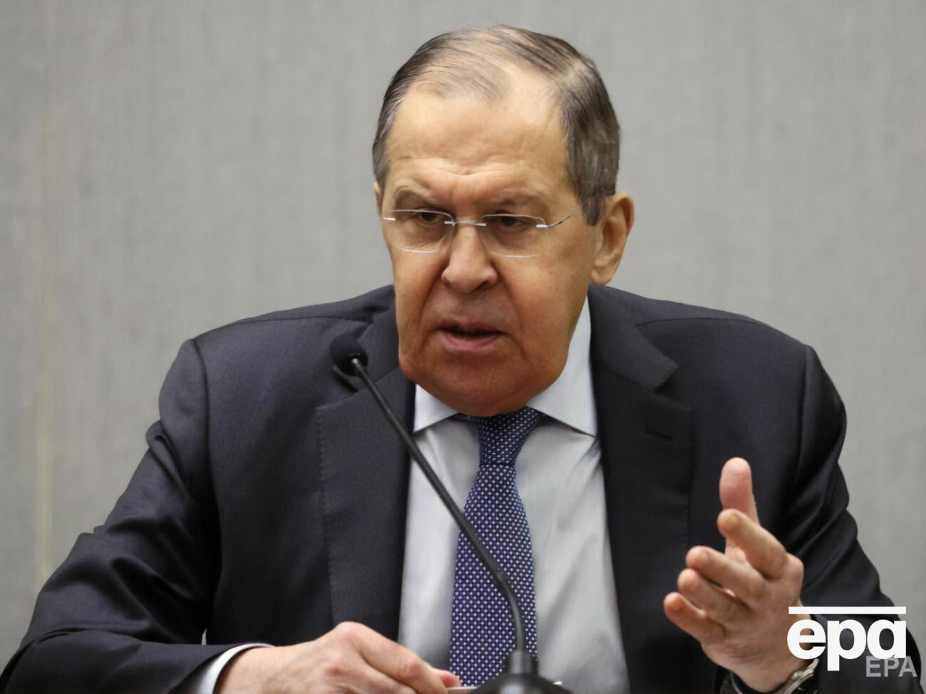 Лавров зазначив, що у РФ не хочуть війни