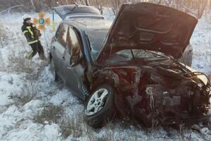 Унаслідок ДТП загинув пасажир Ford Fusion, який був на передньому сидінні авто