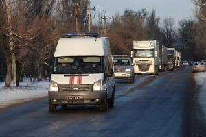 На оккупированный Донбасс прибыл 105-й российский "гумконвой"