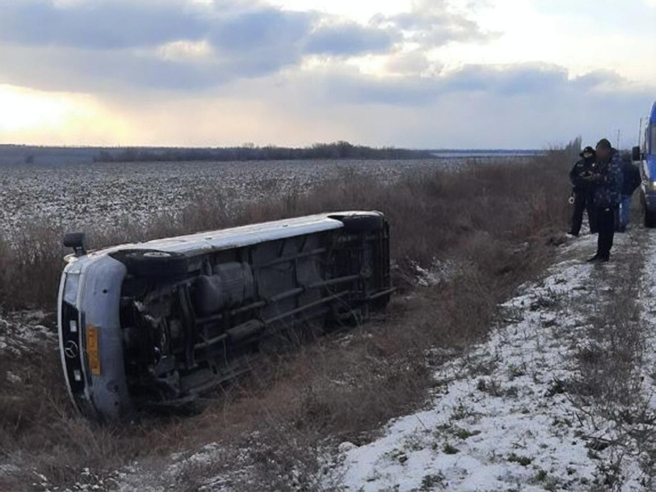 В результате аварии пострадал тренер