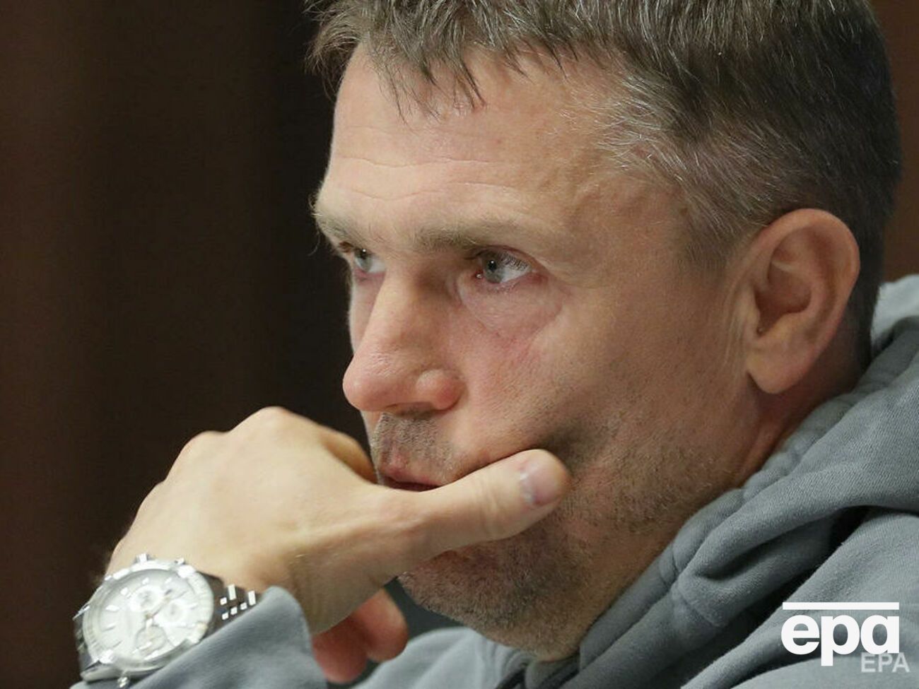 Сейчас очень сложный период для Шевченко, отметил Ребров (на фото)