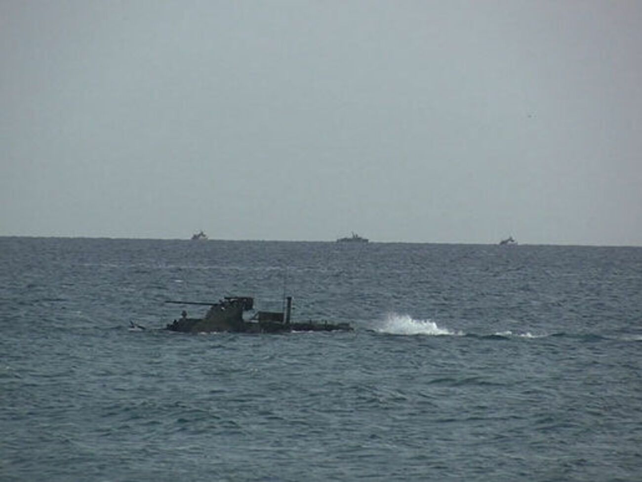 Російські військові демонстрували "оборону та захоплення ділянки узбережжя морським десантом"