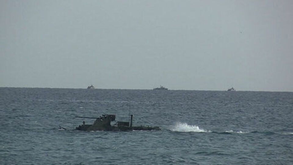 Російські військові демонстрували "оборону та захоплення ділянки узбережжя морським десантом"