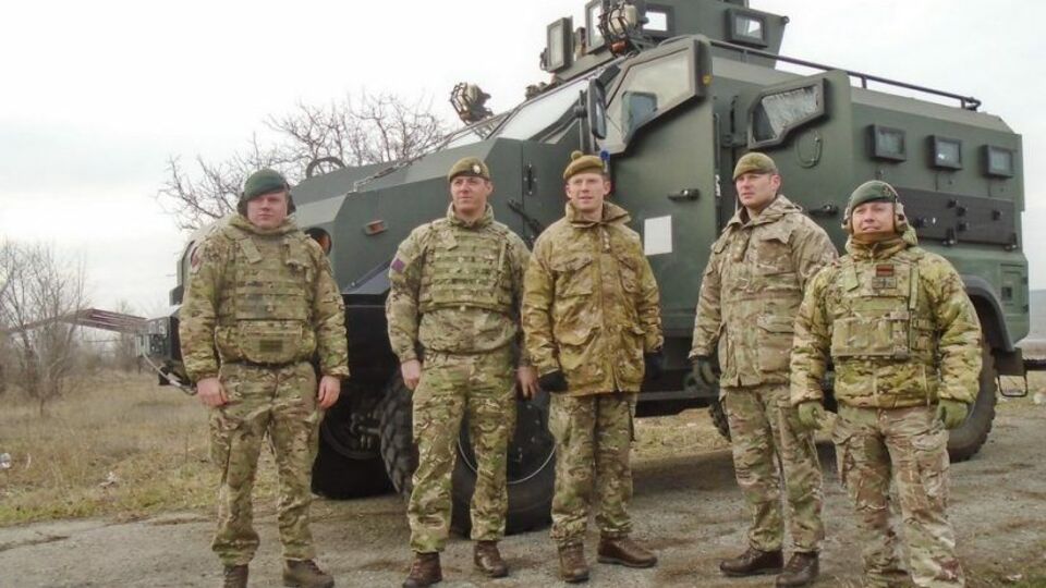 Британские инструкторы дислоцируются в Яворове