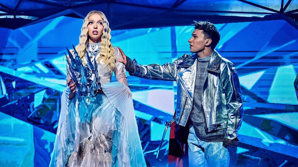 Полякова сыграла в мюзикле роль Снежной Королевы, а Соколовский – Кая