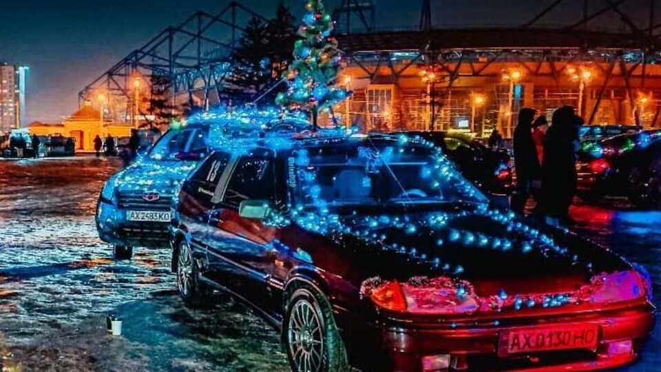 Акція відбулася на парковці біля стадіону "Металіст"