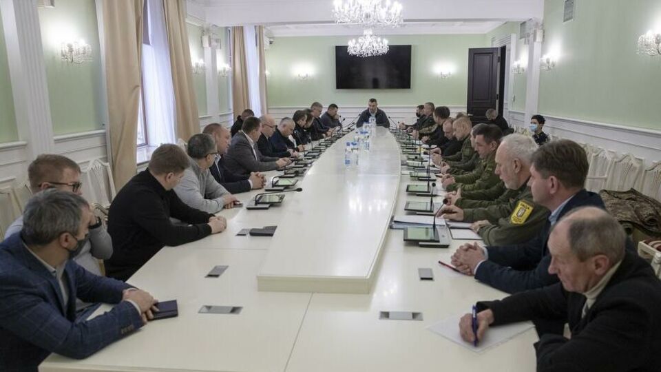 Київська влада провела нараду, присвячену діям міських служб та силових структур "в умовах безпекових загроз"