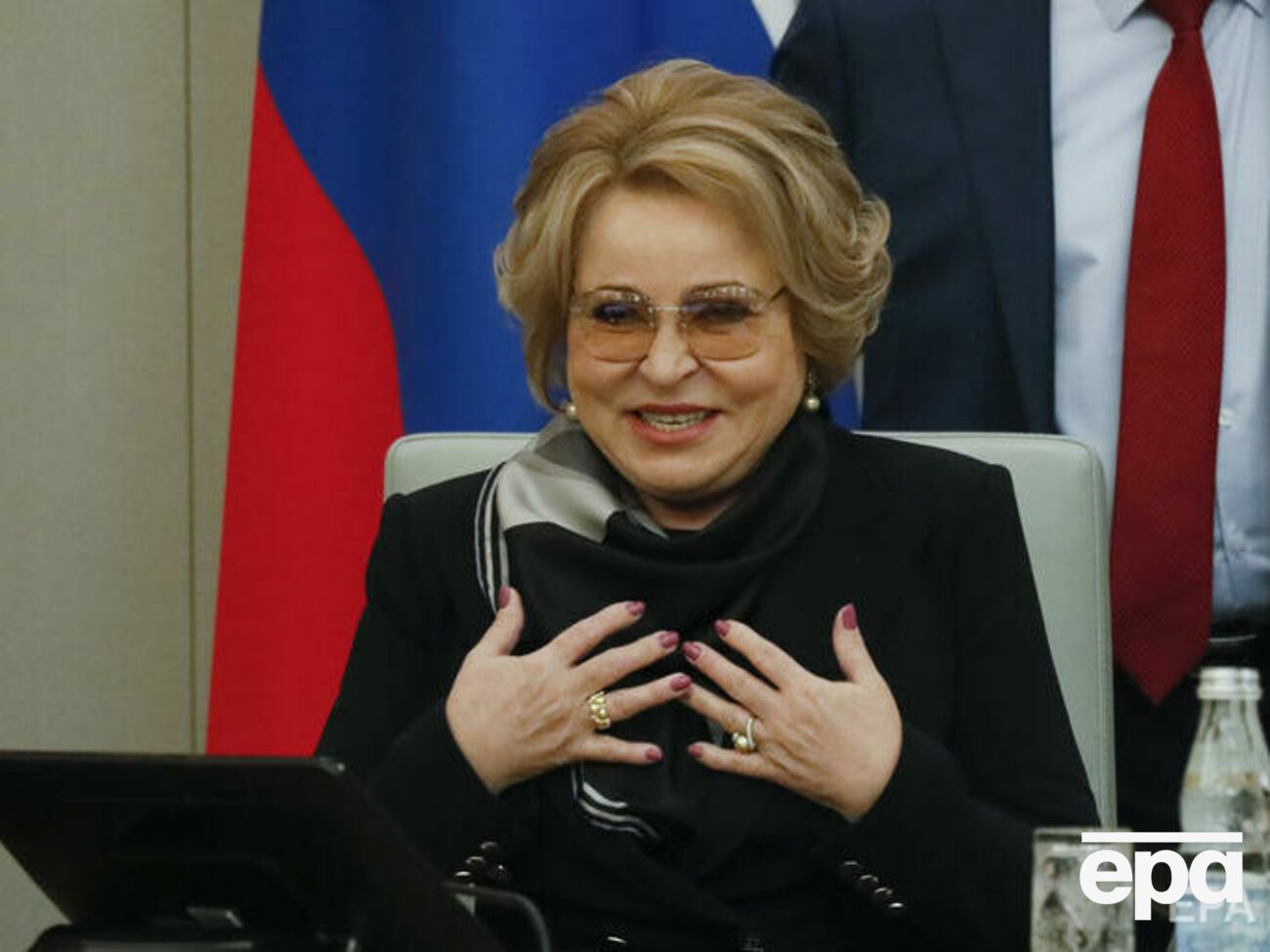 Матвієнко назвала "русофобською атакою на Росію" інформацію про готовність РФ нападати на Україну