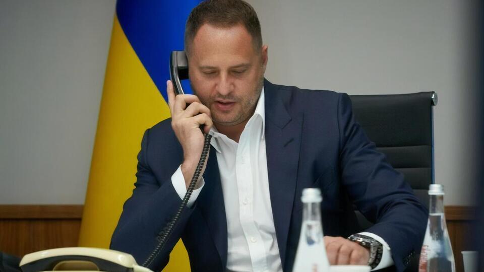 Ермак (на фото) и Салливан говорили "о внутренней и внешней политике"