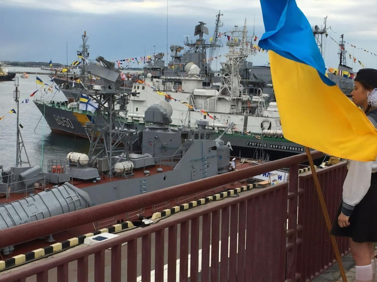 Развитие флота Резников назвал одним из приоритетов Минбороны (на фото – украинские военные корабли в Одессе)