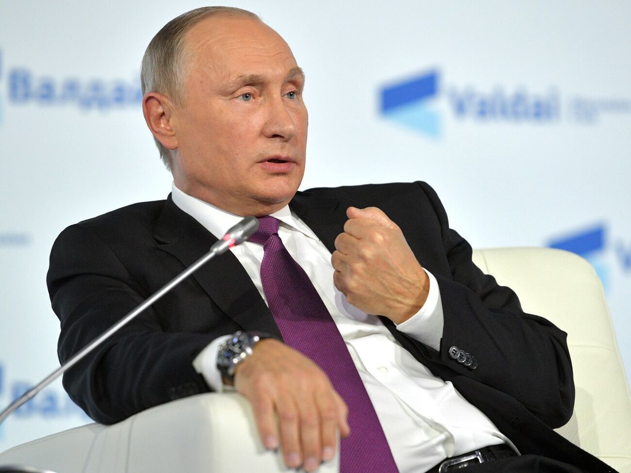 Путін (на фото) жодного разу не вітав із Новим роком президента Зеленського