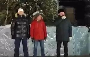 Валерій Пермяков (праворуч) побажав "здохнути" всім супротивникам