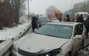 Авария произошла в районе поселка Глеваха Киевской области
