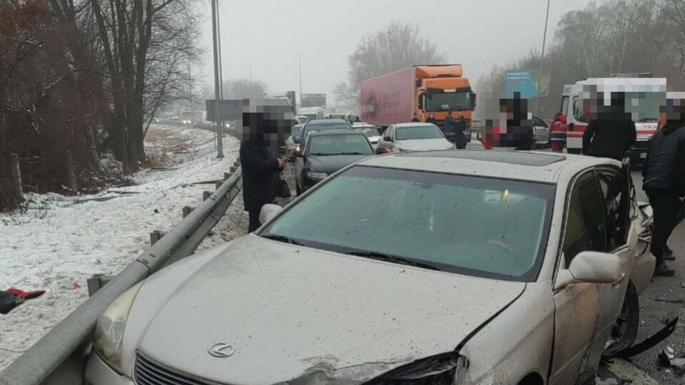 Аварія сталася у районі смт Глеваха Київської області