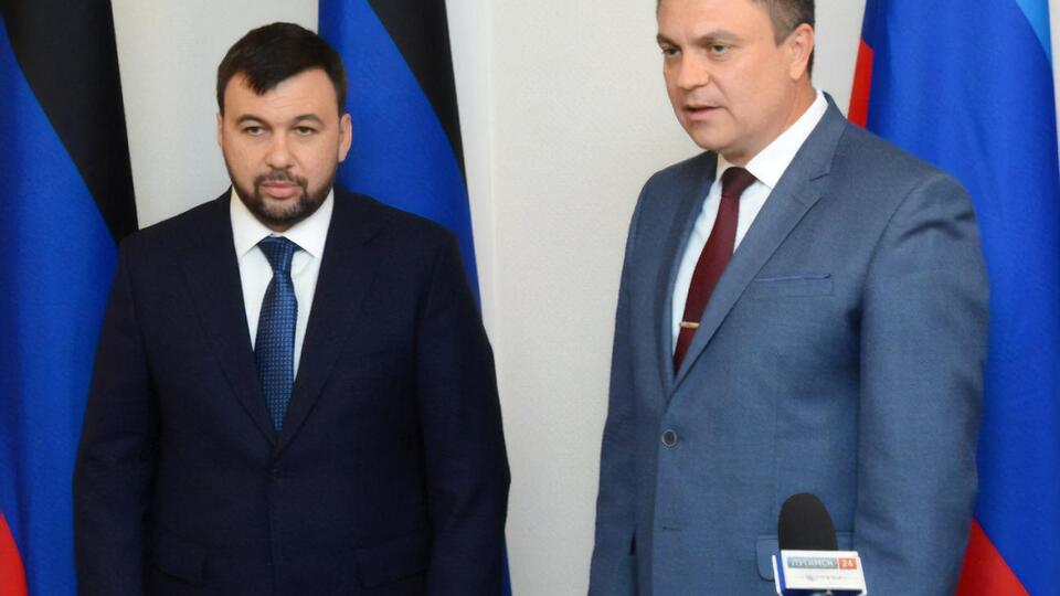 Пушилін і Пасічник стали членами "Единой Росии"