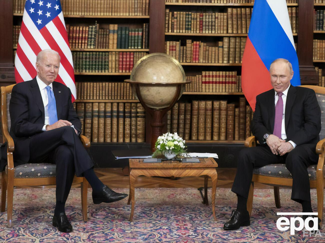 Байден и Путин встречались один раз, летом 2021 года