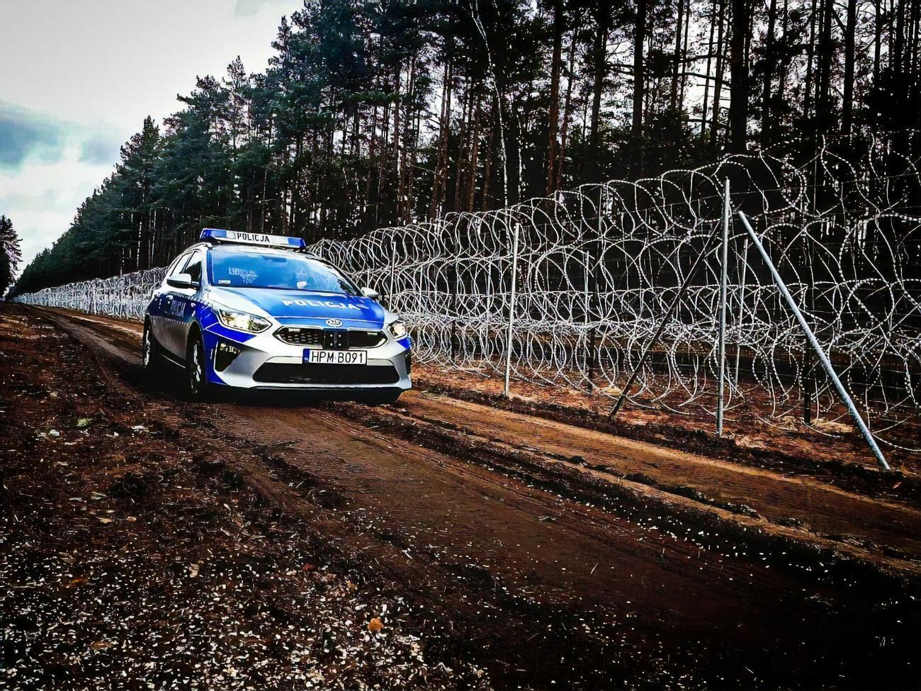 Польские пограничники ежедневно сообщают о попытках нелегального пересечения границы