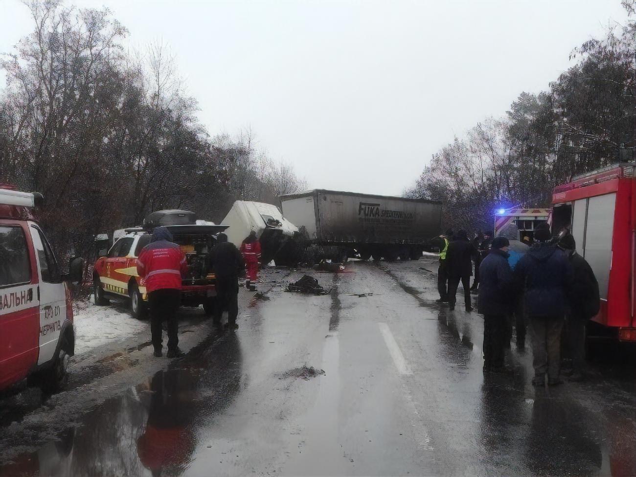 Движение в районе ДТП перекрыто