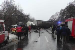 Движение в районе ДТП перекрыто