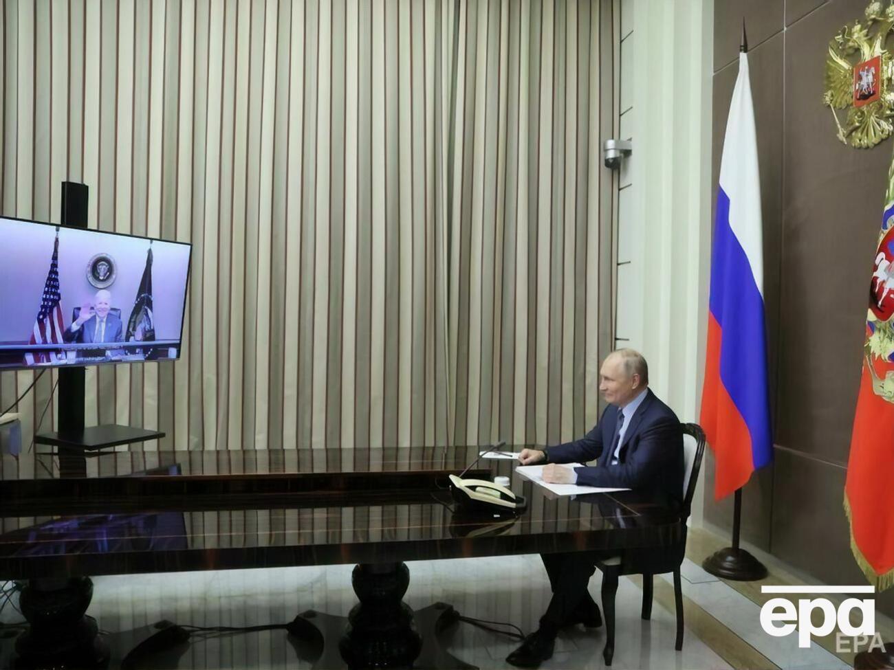 Разговор Байдена и Путина по защищенному каналу видеосвязи продлился более двух часов