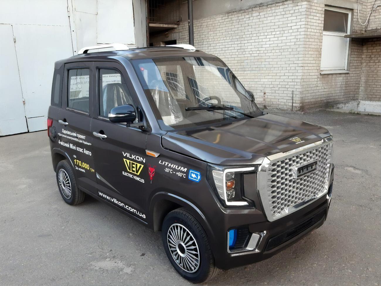 Идею доступного электромобиля харьковская компания реализовала с помощью китайских партнеров