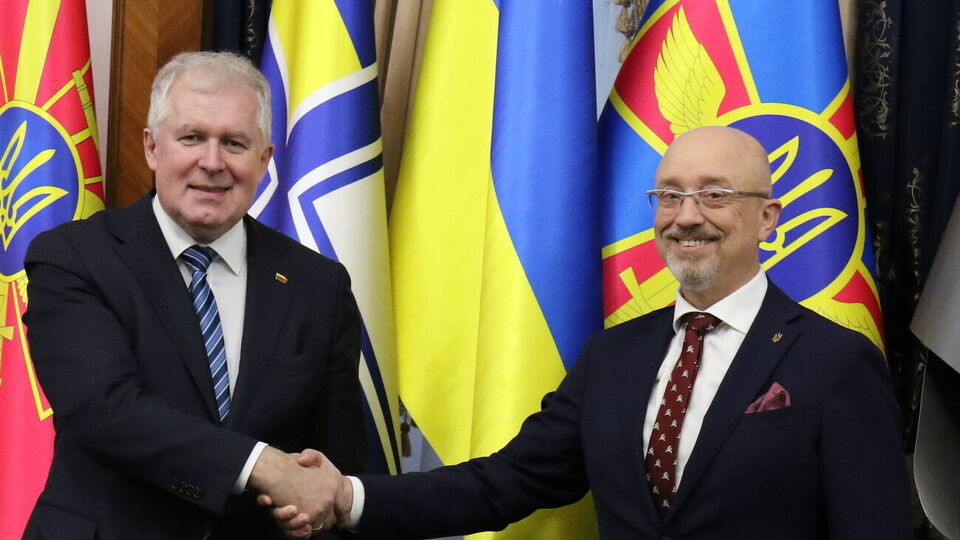 Анушаускас зустрівся з Резніковим та висловив йому підтримку