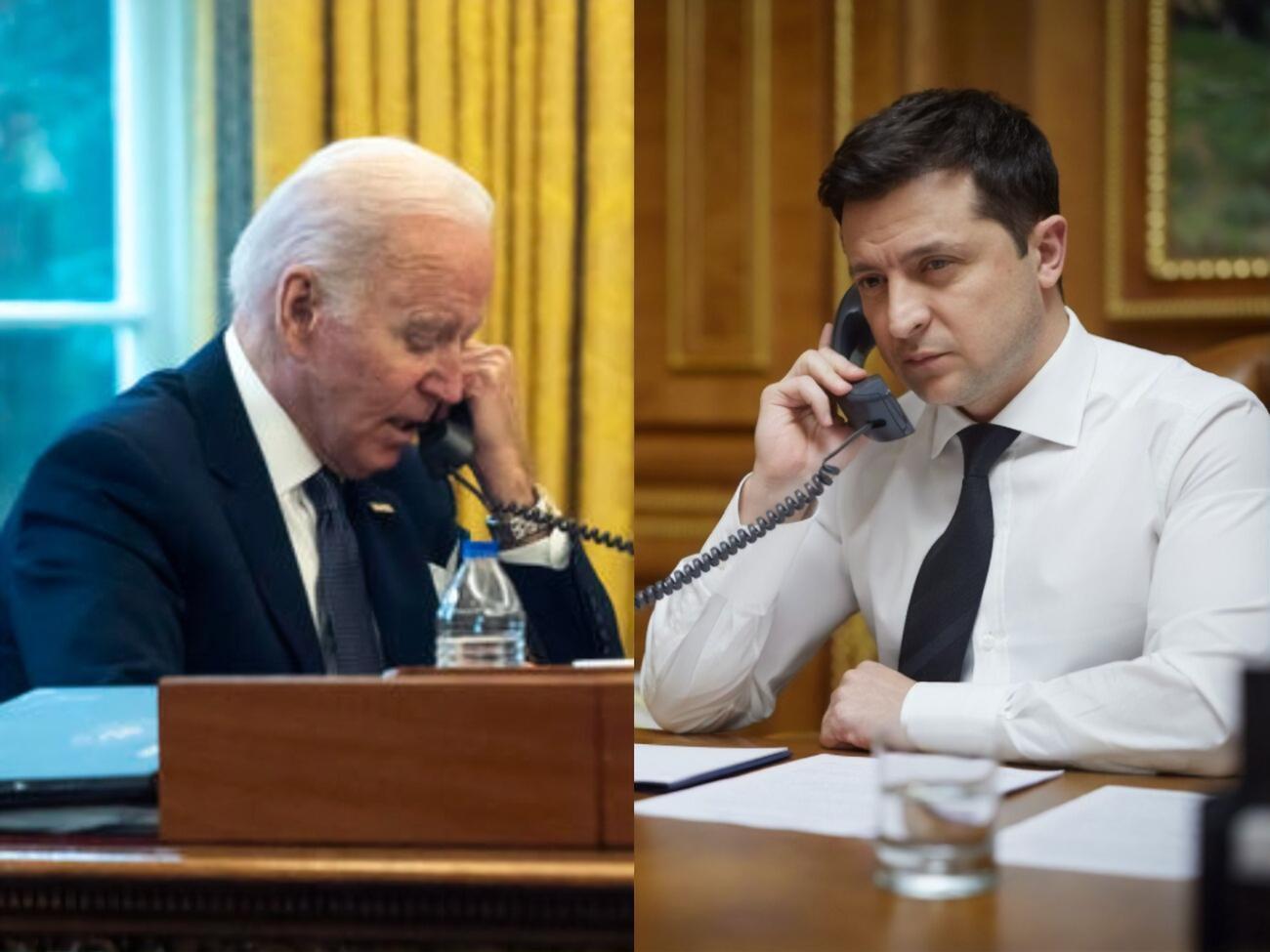 Байден и Зеленский пообщались по телефону