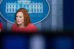 Байден надеется разрешить напряженность на границах Украины дипломатическими средствами, отметила Псаки (на фото)