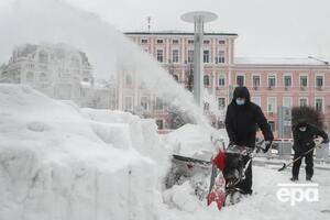 У Києві протягом двох діб випало 35 см снігу