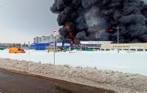 В здании "Эпицентра" в Первомайске 2 февраля произошел пожар