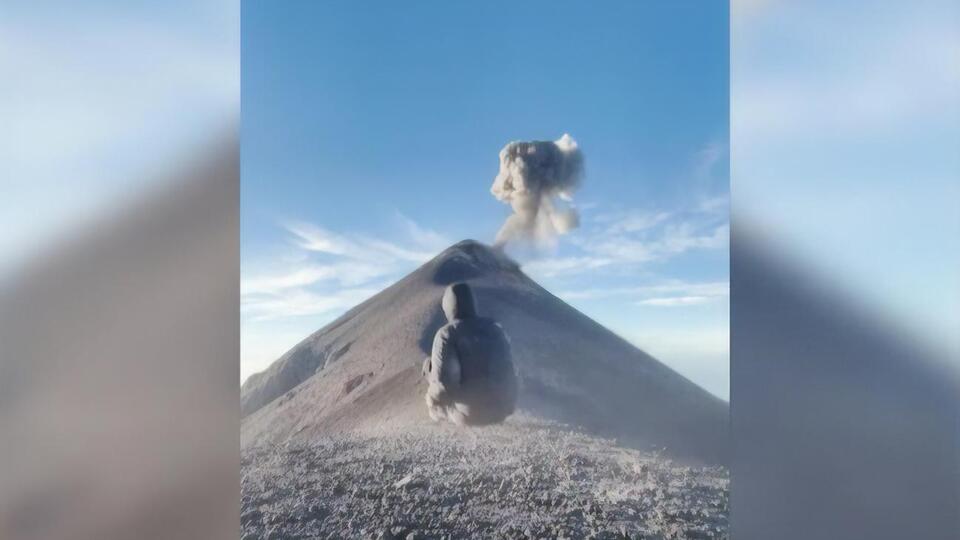 Турист хотів зняти безтурботну обстановку і свою медитацію