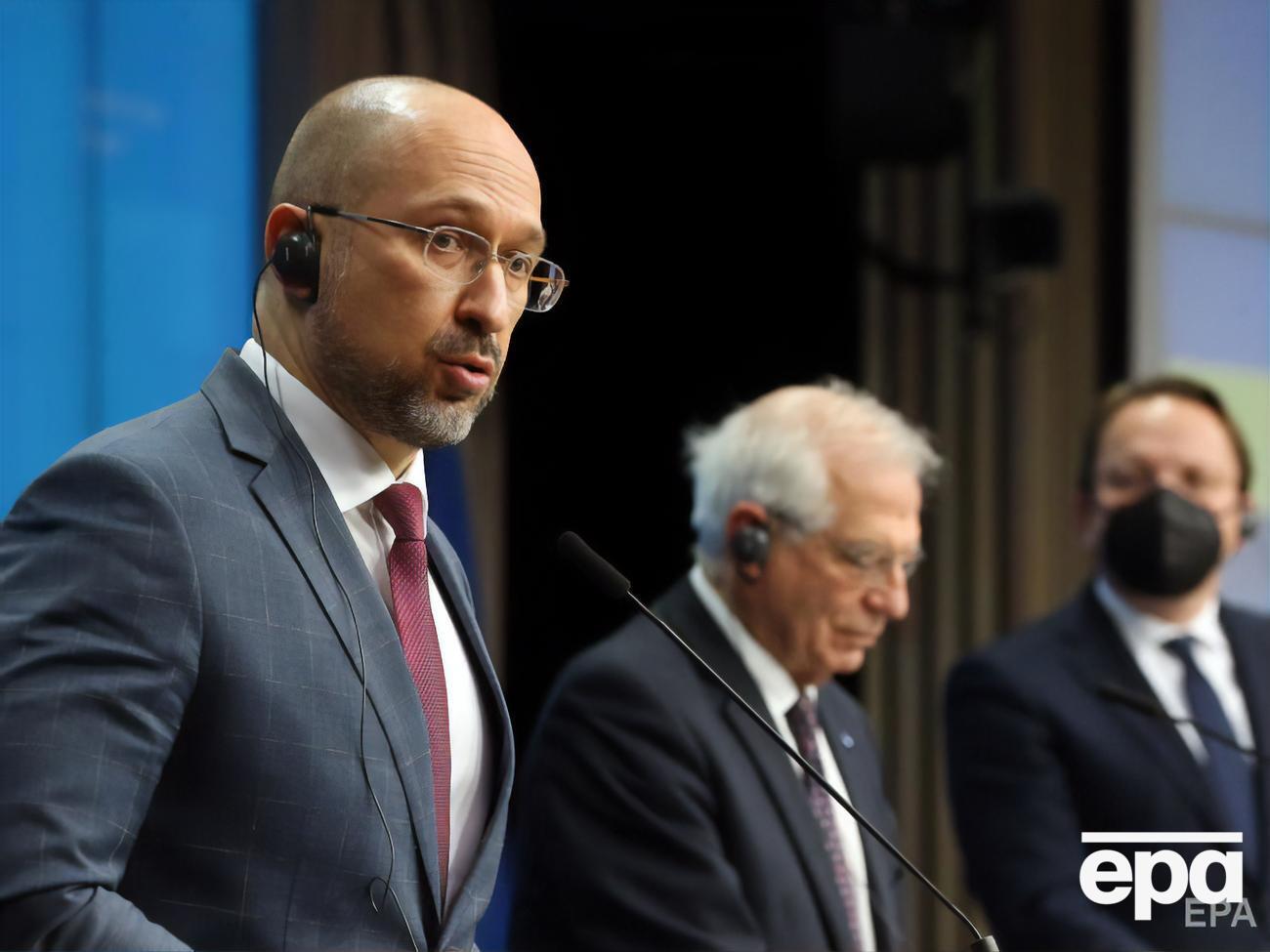 Шмыгаль упомянул, что Украина рассчитывает в этом году на значительный прогресс в достижении так называемого промышленного безвиза