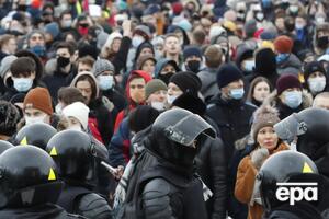 Наприкінці січня – на початку лютого по всій Росії проводили акції на підтримку Навального